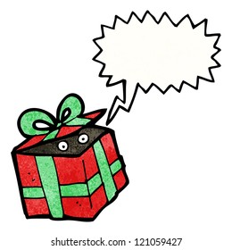 regalo de dibujos animados
