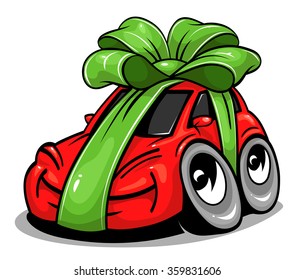 Cartoon gift car