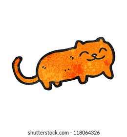cartoon ginger cat