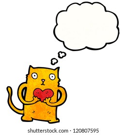 ginger cat de dibujos animados