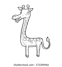 cartoon giraffe