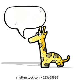 cartoon giraffe