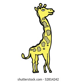 cartoon giraffe