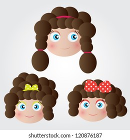 Cartoon girl
