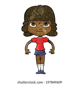 cartoon girl