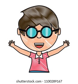 Cartoon girl design