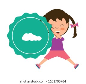 Cartoon girl design