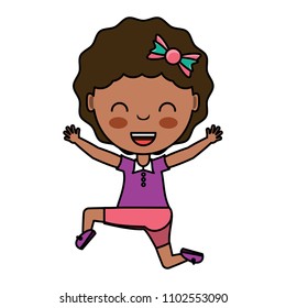 Cartoon girl design