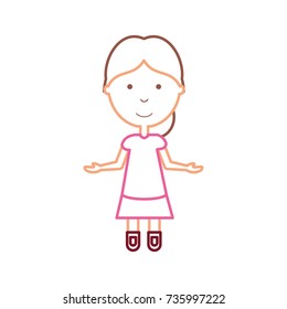 cartoon girl icon