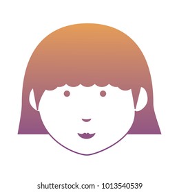 cartoon girl icon image