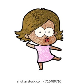 pulimento de una niña de dibujos animados