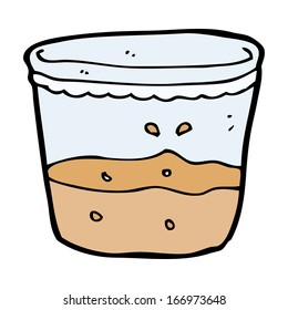 cartoon glass of rum