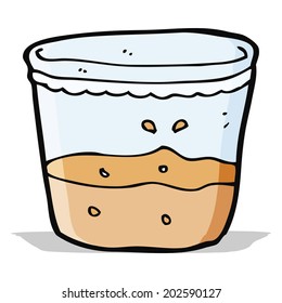 cartoon glass of rum