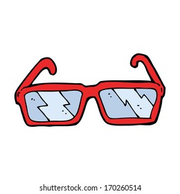 Cartoon-Brille