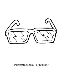 cartoon glasses