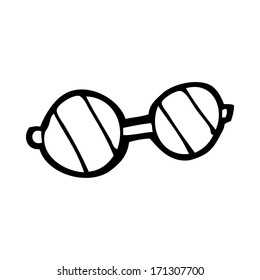 cartoon glasses