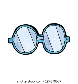 gafas de dibujos animados