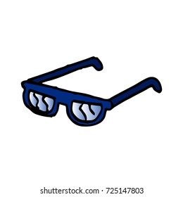 Cartoon of glasses