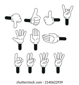 Five finger comic Stock Illustrations, Images & Vectors | Shutterstock