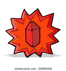gema de dibujos animados