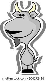 Cartoon goat