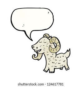 cartoon goat