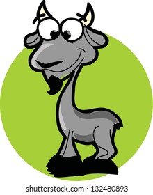 Cartoon goat