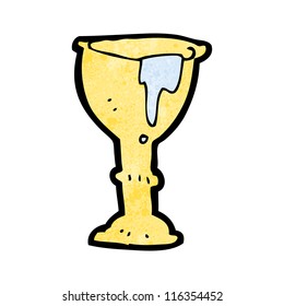 goblet de dibujos animados