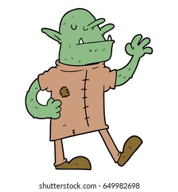 cartoon goblin