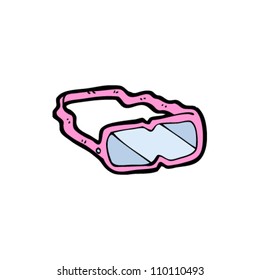 gafas de dibujos animados