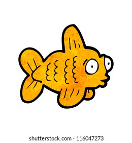 cartoon goldfish