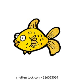 pez dorado de dibujos animados