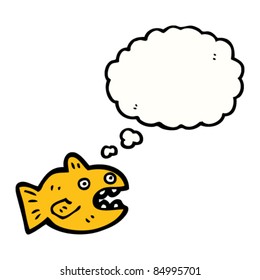 cartoon goldfish