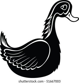 cartoon goose