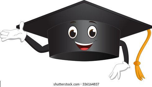 cartoon graduation cap