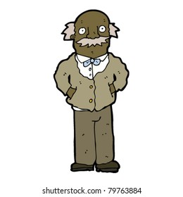 abuelo de caricatura