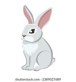  Cartoon graphic drawing.  Close-up. White background. For web design, print, kids illustrations, stickers.