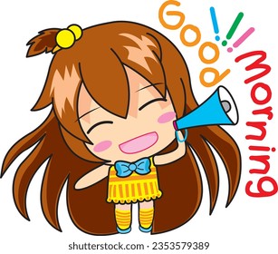 Cartoon graphics from illustrator, cute, colorful, able to expand images without limits.