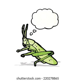 cartoon grasshopper