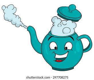 4,159 Cartoon boiling kettle Images, Stock Photos & Vectors | Shutterstock