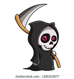Cartoon Grim Reaper
