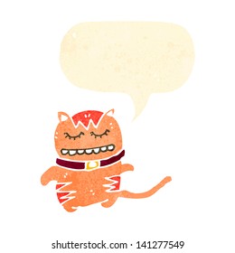 Cartoon-Grinsekatze