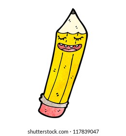 lápiz de reflexión de dibujos animados