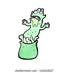 cartoon gross alien