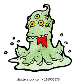 cartoon gross alien