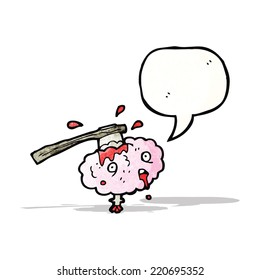 Cartoon-Brutto-Gehirn