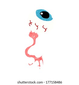 cartoon gross eyeball