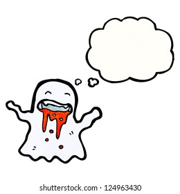 cartoon gross ghost