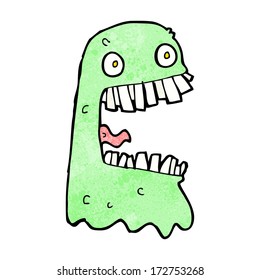fantasma bruto de la caricatura