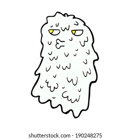 fantasma bruto de la caricatura